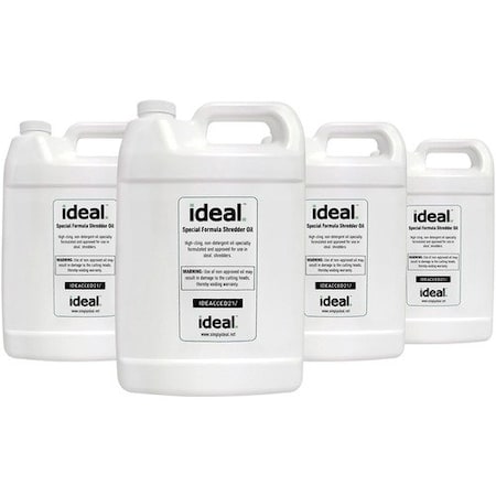 Ideal Shredder Oil, High-Cling, f/4107/4108/4605, 1 Gal, Clear ISRIDEACCED21GH